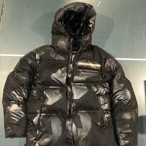 Men's Black Puffer Jacket